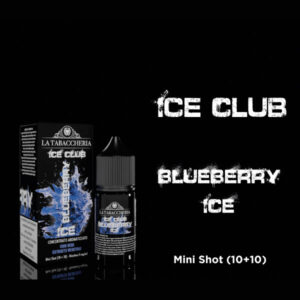 BLUEBERRY ICE - Ice Club - Aroma Mini Shot 10+10 - La Tabaccheria