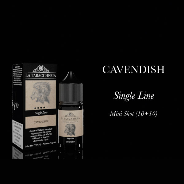 CAVENDISH - Extra Dry 4Pod - Aroma Mini Shot 10+10 - La Tabaccheria