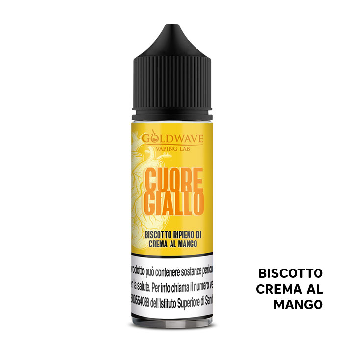 CUORE GIALLO - Cuori - Liquido Scomposto 20ml - Goldwave