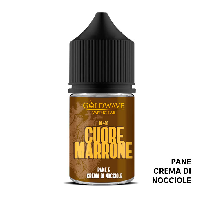CUORE MARRONE - Cuori - Aroma Mini Shot 10+10 - Goldwave