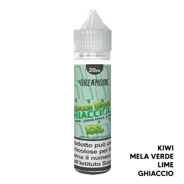 GREEN BLAST - Ghiaccioli - Liquido Scomposto 20ml - Dreamods
