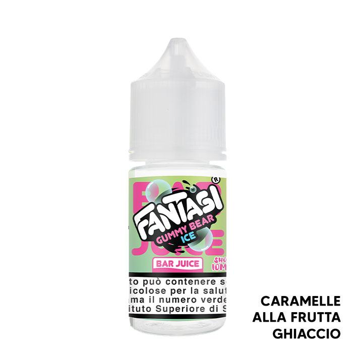 GUMMY BEAR ICE - Bar Juice - Aroma Mini Shot 10+10 - Fantasi Vape