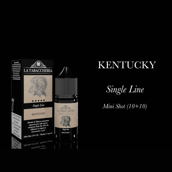 KENTUCKY - Extra Dry 4Pod - Aroma Mini Shot 10+10 - La Tabaccheria