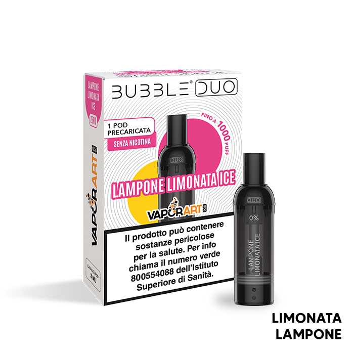 LAMPONE LIMONATA ICE - Pod Precaricata Bubble Duo - Vaporart