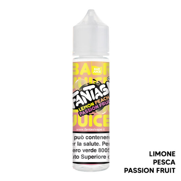 LEMON PEACH PASSION FRUIT - Bar Juice - Liquido Scomposto 20ml - Fantasi Vape