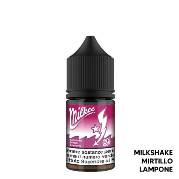MILKSHAKE MIRTILLO LAMPONE - Milkee - Aroma Mini Shot 10+10 - Flavourart