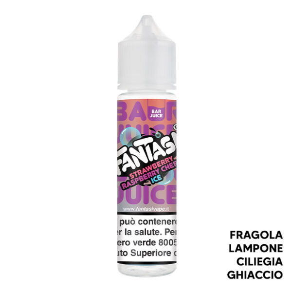 STRAWBERRY RASPBERRY CHERRY ICE - Bar Juice - Liquido Scomposto 20ml - Fantasi Vape