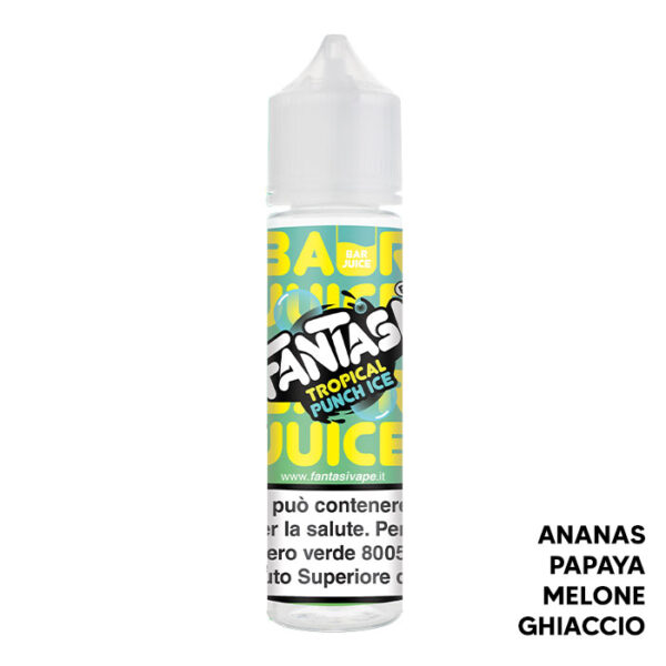 TROPICAL PUNCH ICE - Bar Juice - Liquido Scomposto 20ml - Fantasi Vape