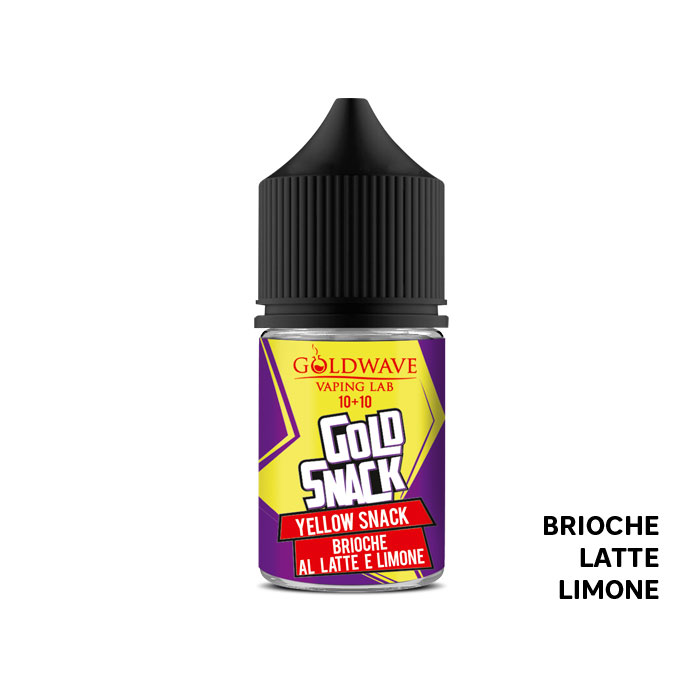 YELLOW SNACK - Snack - Aroma Mini Shot 10+10 - Goldwave