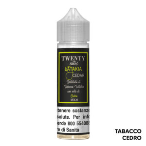 LATAKIA E CEDAR - Twenty Notes - Mix Series 20ml - TNT Vape