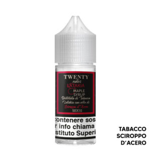 LATAKIA E MAPLE SYRUP - Twenty Notes - Mix Series 10ml - TNT Vape