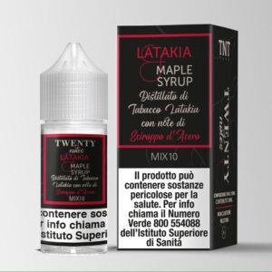 LATAKIA E MAPLE SYRUP - Twenty Notes - Mix Series 10ml - TNT Vape