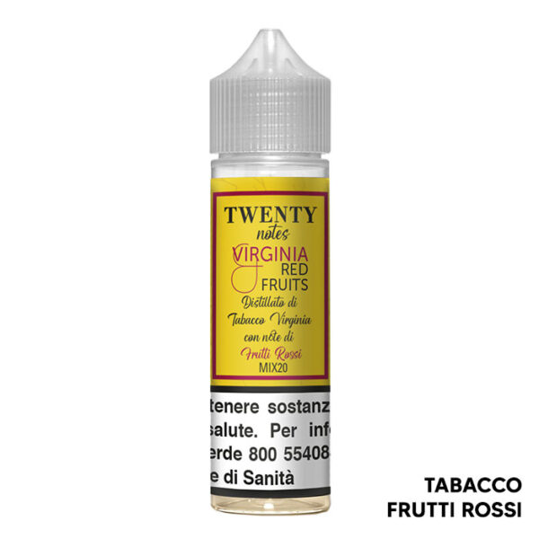 VIRGINIA E RED FRUITS - Twenty Notes - Mix Series 20ml - TNT Vape