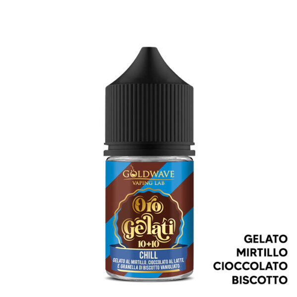 CHILL - Oro Gelati - Aroma Mini Shot 10+10 - Goldwave