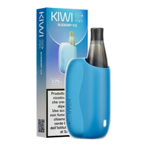 Kiwi Go PLUS MINI + Pod Precaricata BLUEBERRY ICE 20mg - Kiwi Vapor Kiwi Go PLUS MINI + Pod Precaricata BLUEBERRY ICE 20mg - Kiwi Vapor