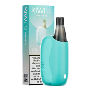 Kiwi Go PLUS MINI + Pod Precaricata MINT CREAM 20mg - Kiwi Vapor Kiwi Go PLUS MINI + Pod Precaricata MINT CREAM 20mg - Kiwi Vapor