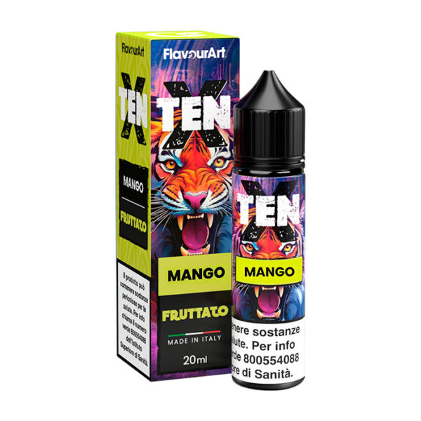 MANGO - Ten X - Liquido Scomposto 20ml - Flavourart