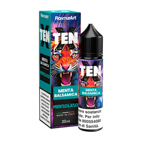 MENTA BALSAMICA - Ten X - Liquido Scomposto 20ml - Flavourart