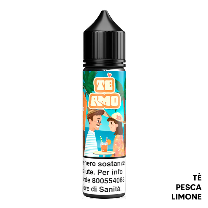 TÈ FREDDO PESCA LIMONE - Te Amo - Liquido Scomposto 20ml - Flavourart