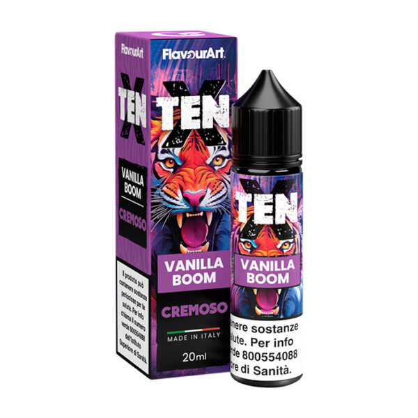 VANILLA BOOM - Ten X - Liquido Scomposto 20ml - Flavourart
