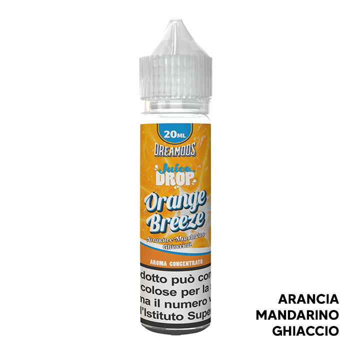 ORANGE BREEZE - Juice Drop - Liquido Scomposto 20ml - Dreamods