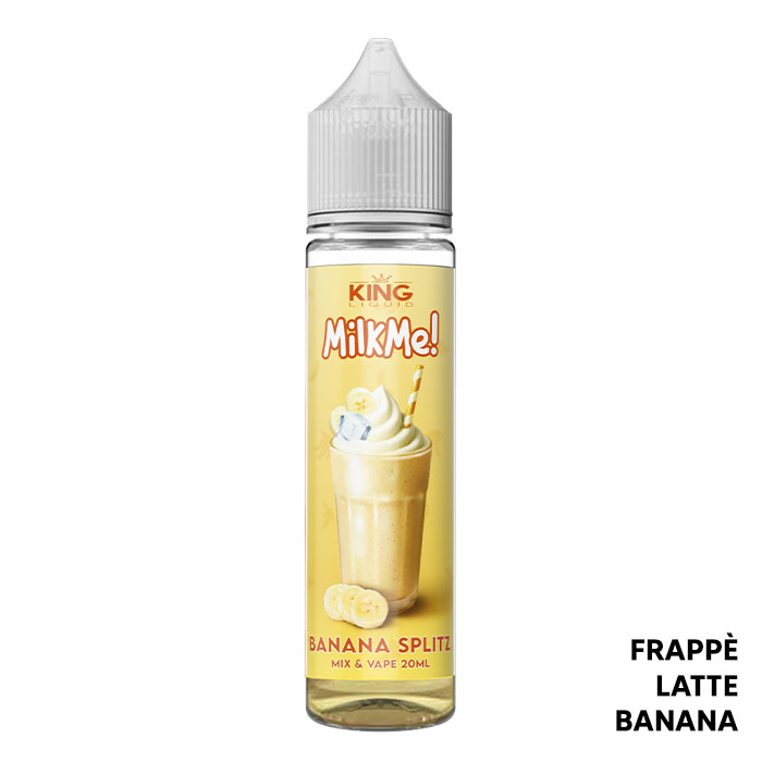 BANANA SPLITZ - Milk Me - Mix Series 20ml - King Liquid