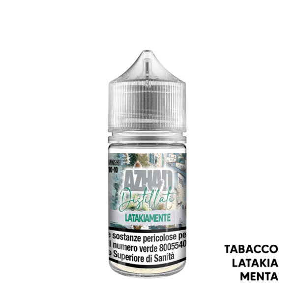 LATAKIAMENTE - Distillati - Aroma Mini Shot 10+10 - Azhad's Elixirs