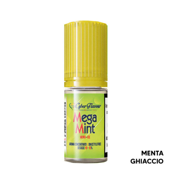 MEGA MINT - Aroma Concentrato 10ml - Cyber Flavour