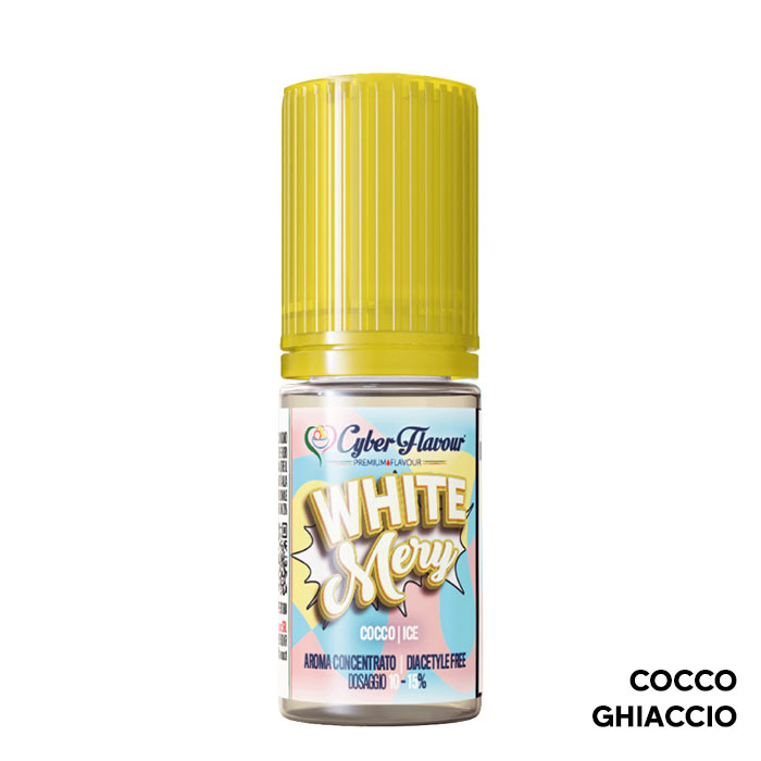 WHITE MERY - Aroma Concentrato 10ml - Cyber Flavour