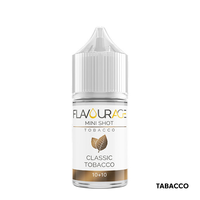CLASSIC TOBACCO - Tobacco - Aroma Mini Shot 10+10 - Flavourage CLASSIC TOBACCO - Tobacco - Aroma Mini Shot 10+10 - Flavourage
