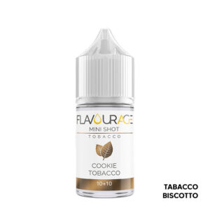 COOKIE TOBACCO - Tobacco - Aroma Mini Shot 10+10 - Flavourage COOKIE TOBACCO - Tobacco - Aroma Mini Shot 10+10 - Flavourage