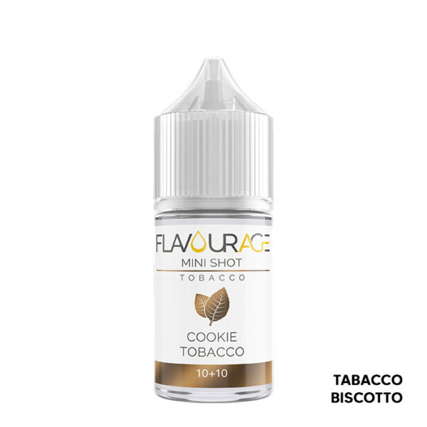 COOKIE TOBACCO - Tobacco - Aroma Mini Shot 10+10 - Flavourage