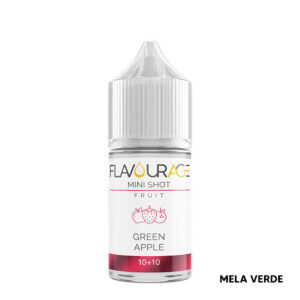GREEN APPLE - Fruit - Aroma Mini Shot 10+10 - Flavourage