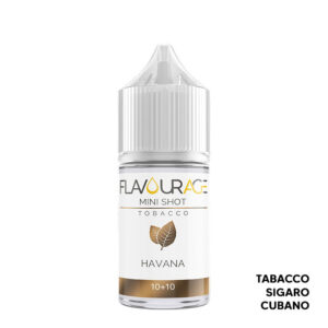 HAVANA - Tobacco - Aroma Mini Shot 10+10 - Flavourage HAVANA - Tobacco - Aroma Mini Shot 10+10 - Flavourage