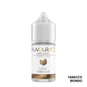 LADY TOBACCO - Tobacco - Aroma Mini Shot 10+10 - Flavourage LADY TOBACCO - Tobacco - Aroma Mini Shot 10+10 - Flavourage