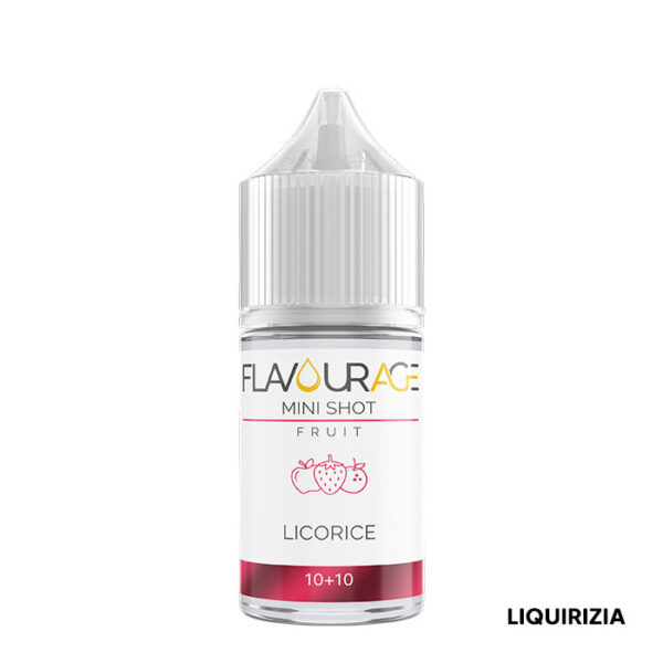 LICORICE - Fruit - Aroma Mini Shot 10+10 - Flavourage
