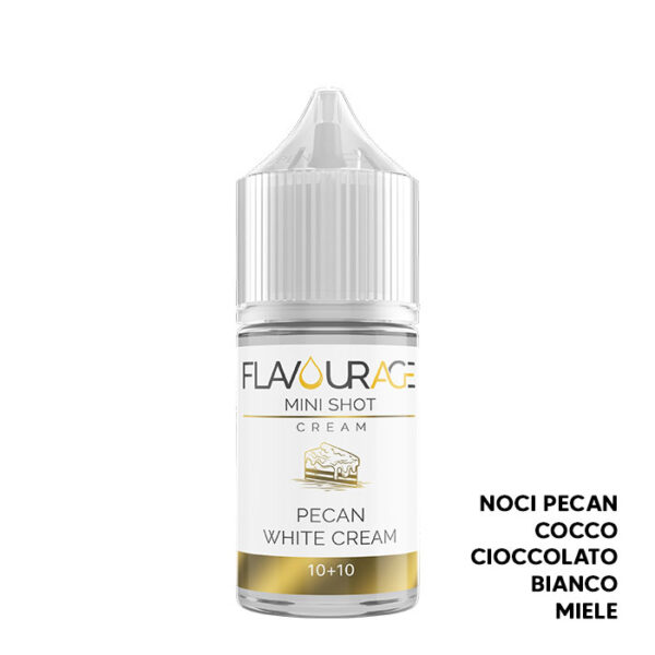 PECAN WHITE CREAM - Aroma Mini Shot 10+10 - Flavourage