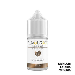 SOMBRERO - Tobacco - Aroma Mini Shot 10+10 - Flavourage SOMBRERO - Tobacco - Aroma Mini Shot 10+10 - Flavourage