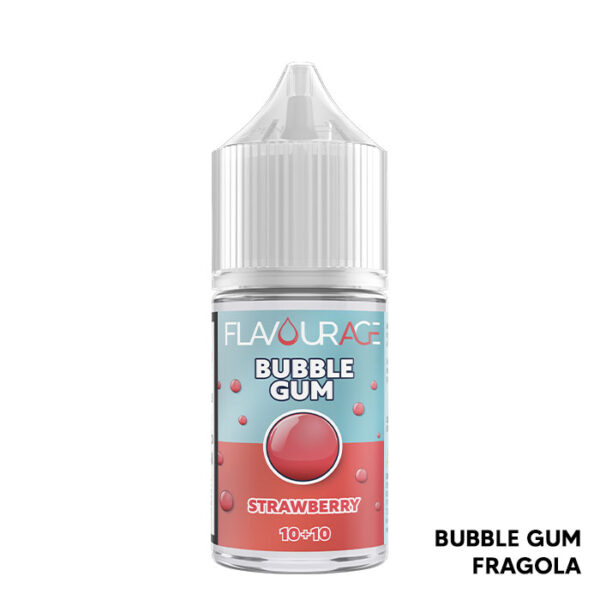 STRAWBERRY - Bubble Gum - Aroma Mini Shot 10+10 - Flavourage