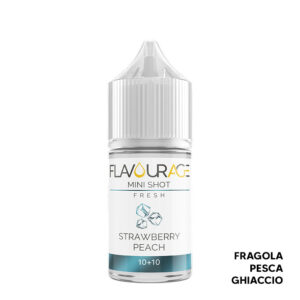 STRAWBERRY PEACH - Fresh - Aroma Mini Shot 10+10 - Flavourage