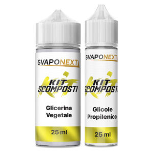 Kit Basi Scomposte - KIT GIALLO 50ML 50/50 (25+25) - SvapoNext