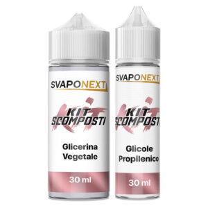 Kit Basi Scomposte - KIT ROSA 60ML 50/50 (30+30) - SvapoNext