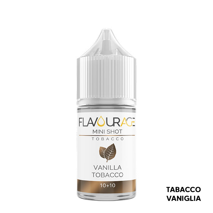 VANILLA TOBACCO - Tobacco - Aroma Mini Shot 10+10 - Flavourage VANILLA TOBACCO - Tobacco - Aroma Mini Shot 10+10 - Flavourage