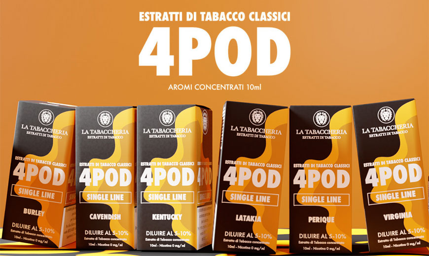 Aromi La Tabaccheria 4POD