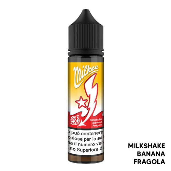 BANANA E FRAGOLA - Milkee - Liquido Scomposto 20ml - Flavourart