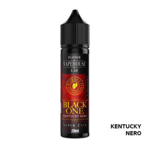 THE BLACK ONE - Tobacco Selection - Liquido Scomposto 20ml - Vapehouse by Vapor Cave
