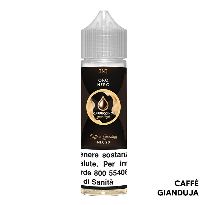 CAPPUCCINO GIANDUJA - Oro Nero - Mix Series 20ml - TNT Vape CAPPUCCINO GIANDUJA - Oro Nero - Mix Series 20ml - TNT Vape