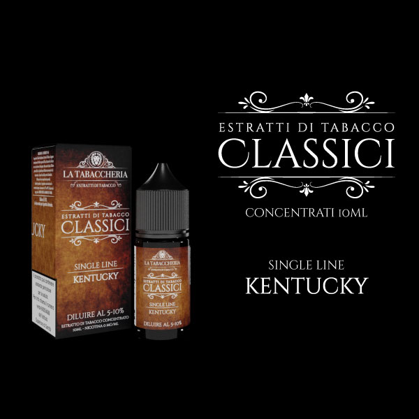 KENTUCKY - I Classici - Aroma Concentrato 10ml - La Tabaccheria KENTUCKY - I Classici - Aroma Concentrato 10ml - La Tabaccheria