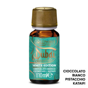 WHITE EDITION - Dubai Chocolate - Aroma Concentrato 10ml - Goldwave