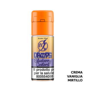 BLUEBERRY CUSTARD - Drops - Aroma Concentrato 10ml - Flavourart
